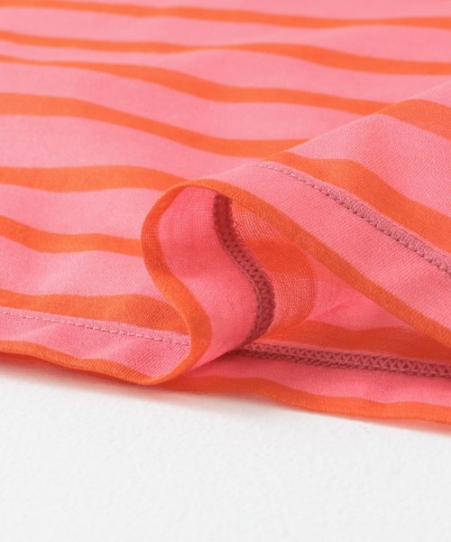 ORCIVAL（オーシバル）の「ORCIVAL　BOAT NECK LONG-SLEEVE PULLOVER（Tシャツ/カットソー・レディース・ネイビー/ピンク/ブルー・1）」の8枚目の写真