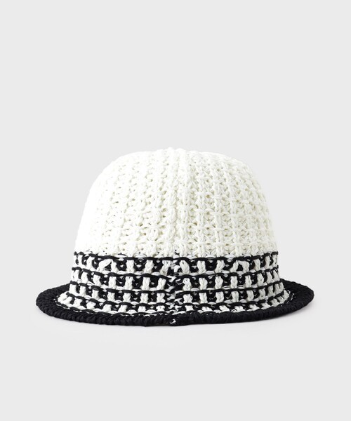 THE SHOP TK （ザ ショップ ティーケー ）の「クロシェチューリップハット（ハット・レディース・ブラック系4/キャメル/ホワイト系7/ブラック・00）」の6枚目の写真