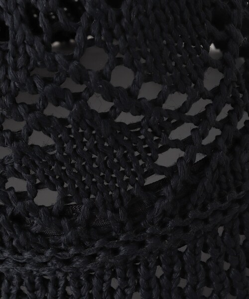 THE SHOP TK （ザ ショップ ティーケー ）の「クロシェチューリップハット（ハット・レディース・ブラック系4/キャメル/ホワイト系7/ブラック・00）」の10枚目の写真