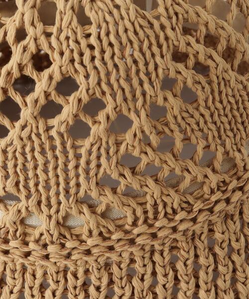 THE SHOP TK （ザ ショップ ティーケー ）の「クロシェチューリップハット（ハット・レディース・ブラック系4/キャメル/ホワイト系7/ブラック・00）」の11枚目の写真