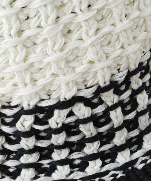 THE SHOP TK （ザ ショップ ティーケー ）の「クロシェチューリップハット（ハット・レディース・ブラック系4/キャメル/ホワイト系7/ブラック・00）」の12枚目の写真