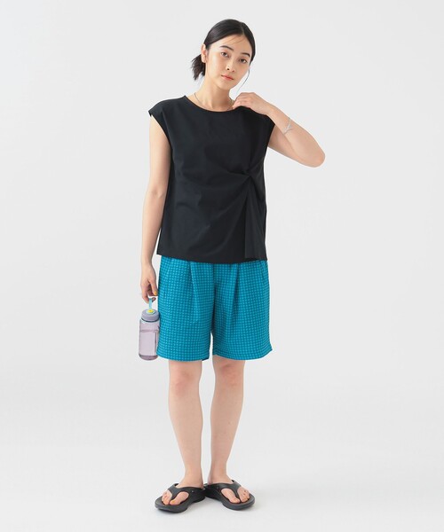 tシャツ 「NAVYS掲載 / 水陸両用」ランド アンド ウォーター ツイスト トップス レディース NAVYS掲載 / 水陸両用】ランド アンド ウォーター ツイスト