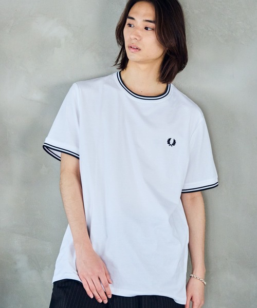 限定展開 FRED PERRY/フレッドペリー Twin Tipped T-Shirt