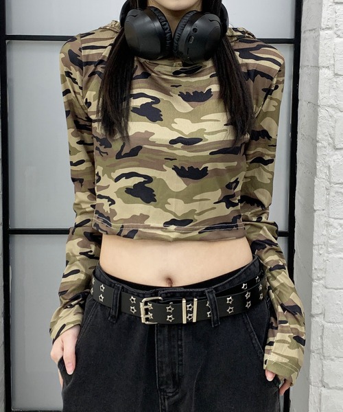 lilful（リルフル）の「スターアイレットスタッズベルト（ベルト・レディース・ブラウン/ホワイト/ダークブラウン/ブラック・F）」の20枚目の写真