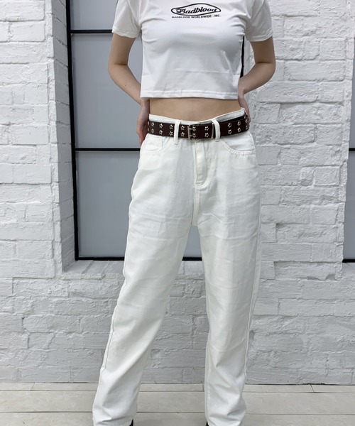 lilful（リルフル）の「スターアイレットスタッズベルト（ベルト・レディース・ブラウン/ホワイト/ダークブラウン/ブラック・F）」の15枚目の写真