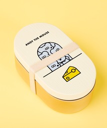 Andy（アンディ）の「【 ねずみのANDY 】 木目小判型弁当箱 LSI（お弁当箱）」