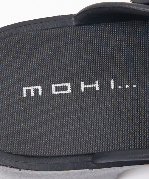 MOHI（モヒ）の「●MOHI　ボリュームソールサボ（サンダル・レディース・オフホワイト/ブラック・37/38/39/40/36）」の12枚目の写真