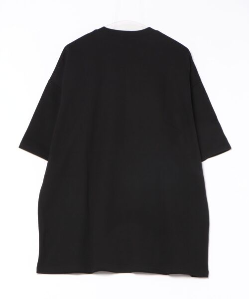 a.p.o.v.（エーピーオービー）の「a.p.o.v. カラフルロゴレイヤーフォトプリントオーバーサイズTシャツ（Tシャツ/カットソー・メンズ・ブラック/ホワイト・ONESIZE）」の3枚目の写真