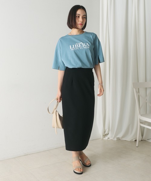 Bou Jeloud（ブージュルード）の「ストレッチタイトスカート（スカート・レディース・ブラック・38）」の3枚目の写真