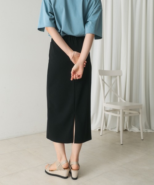 Bou Jeloud（ブージュルード）の「ストレッチタイトスカート（スカート・レディース・ブラック・38）」の10枚目の写真