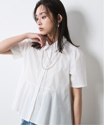 CHIC STYLE | フレアデザインシャツ＜大きいサイズ有＞シックスタイル(シャツ/ブラウス)