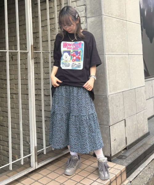 Candy Stripper（キャンディストリッパー）の「RIBBON TIERED CAMI ワンピース（ワンピース・レディース・ブラック/ブルー/ピンク・FREE）」の19枚目の写真