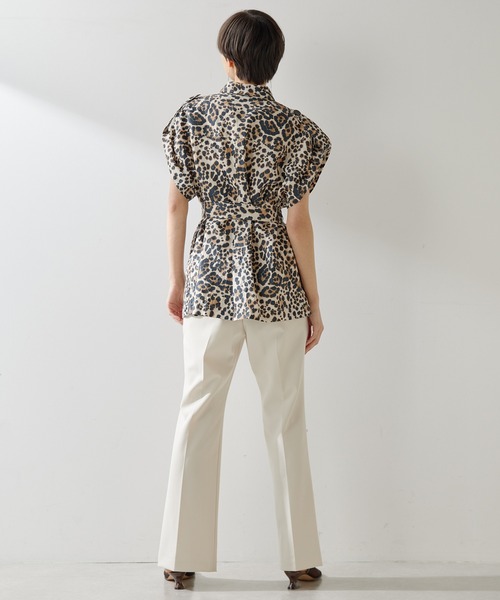 Whim Gazette（ウィムガゼット）の「レオパードサファリジレ（ベスト・レディース・ブラウン・FREE）」の11枚目の写真