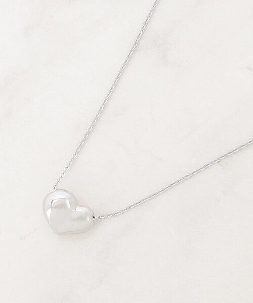 couture brooch（クチュールブローチ）の「ハートモチーフネックレス（ネックレス・レディース・シルバー・00）」の3枚目の写真