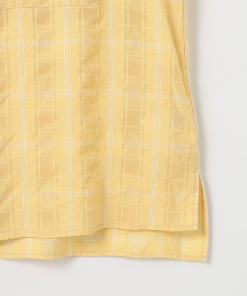 J.PRESS(ジェイプレス)の「【洗える】SHEER チェック シャツ ブラウス(シャツ/ブラウス・レディース・オレンジ系3/ピーコックグリーン系3/ホワイト系3・9/11)」の16枚目の写真