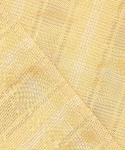 J.PRESS(ジェイプレス)の「【洗える】SHEER チェック シャツ ブラウス(シャツ/ブラウス・レディース・オレンジ系3/ピーコックグリーン系3/ホワイト系3・9/11)」の18枚目の写真