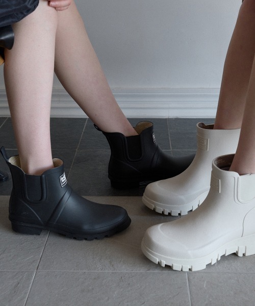 ROCKFISH WEATHERWEAR（ロックフィッシュウェザーウェア）の「ORIGINAL CHELSEA RAINBOOTS（レインシューズ・レディース・ブラック/ブラウン/グレー/アイボリー/イエロー/ベージュ/ピンク/バーガンディー・23.5㎝/24.0cm/23.0cm/25.0cm/24.5cm）」の11枚目の写真