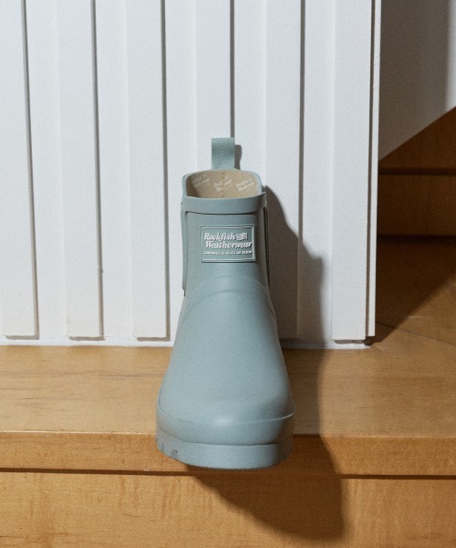 ROCKFISH WEATHERWEAR（ロックフィッシュウェザーウェア）の「ORIGINAL CHELSEA RAINBOOTS（レインシューズ・レディース・ブラック/ブラウン/グレー/アイボリー/イエロー/ベージュ/ピンク/バーガンディー・23.5㎝/24.0cm/23.0cm/25.0cm/24.5cm）」の18枚目の写真