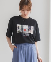HusHusH フォトプリントTシャツ