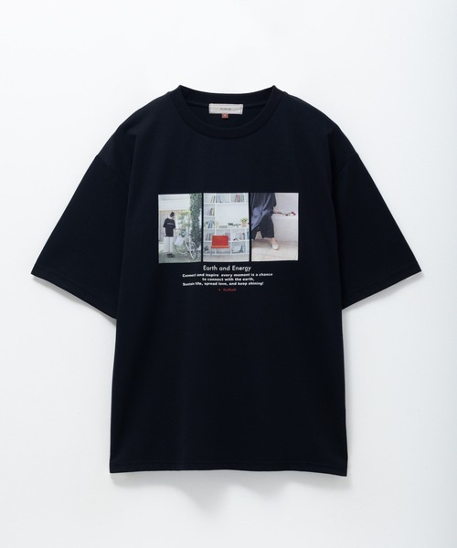 HusHusH(ハッシュアッシュ)の「HusHusH フォトプリントTシャツ(Tシャツ/カットソー・レディース・オフホワイト/ブルー/ブラック・M/L)」の21枚目の写真