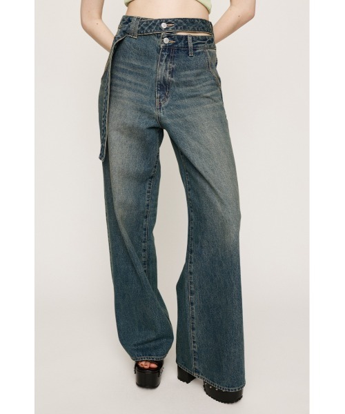 セール】DOUBLE HOLE BELT STRAIGHT PT ダブル ホール ベルト