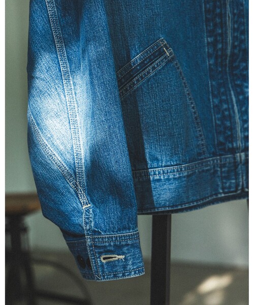 Lee（リー）の「【別注】Lee / 91B ジップアップ ブルゾン（ブルゾン・メンズ・ライトブルー・S/M/L/XL）」の7枚目の写真