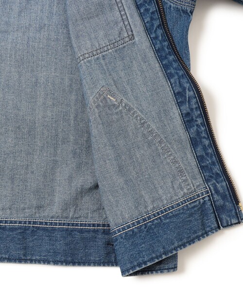 新品未使用　ホーンガーメント　ジップアップ　ブルゾン　36 S 別注】Lee / 91B ジップアップ ブルゾン（ブルゾン）｜Lee（リー）の