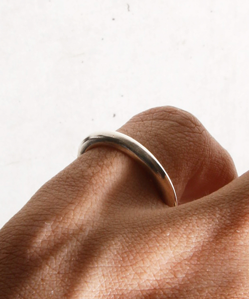 THEFT(セフト)の「THEFT セフト / PLAIN SILVER RING プレーンシルバーリング / TR-005(リング・メンズ・シルバー・11号/9号/17号/15号/13号)」の4枚目の写真