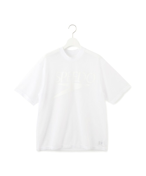 Speedo(スピード)の「【Speedo(スピード)】MC Mesh Tee(Tシャツ/カットソー・レディース・ブラック/ホワイト・FREE)」の1枚目の写真