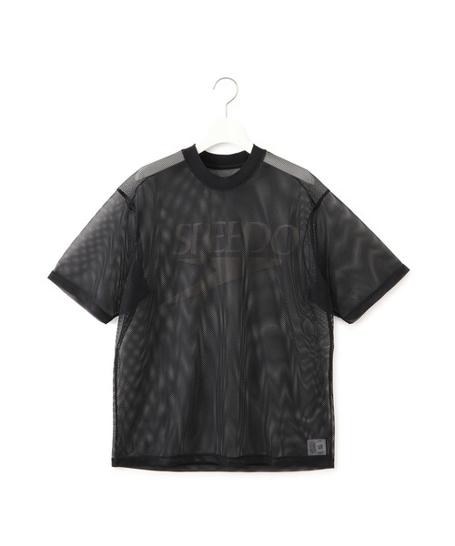 Speedo(スピード)の「【Speedo(スピード)】MC Mesh Tee(Tシャツ/カットソー・レディース・ブラック/ホワイト・FREE)」の2枚目の写真