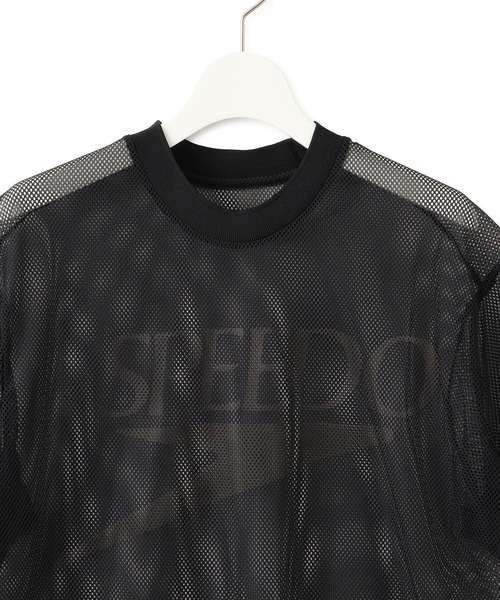 Speedo(スピード)の「【Speedo(スピード)】MC Mesh Tee(Tシャツ/カットソー・レディース・ブラック/ホワイト・FREE)」の4枚目の写真