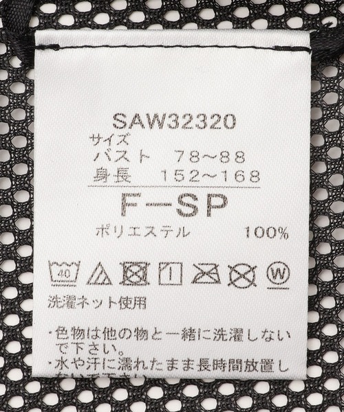 Speedo(スピード)の「【Speedo(スピード)】MC Mesh Tee(Tシャツ/カットソー・レディース・ブラック/ホワイト・FREE)」の9枚目の写真