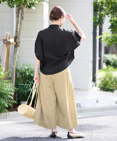 セール】ギャザータックガウチョパンツ（その他パンツ）｜IENA