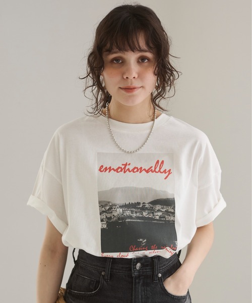 ★新品未使用★Arpege story カラーロゴフォトＴシャツ アルページュストーリー カラーロゴフォトTシャツ - メルカリ