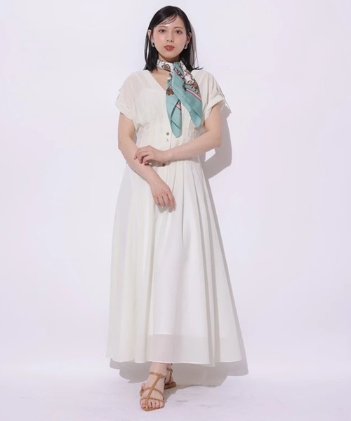 【新品】Mystrada♡ゆるタックリネンワンピース ゆるタックリネンワンピース（ワンピース）｜Mystrada（マイ