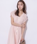 Mystrada（マイストラーダ）の「ゆるタックリネンワンピース
