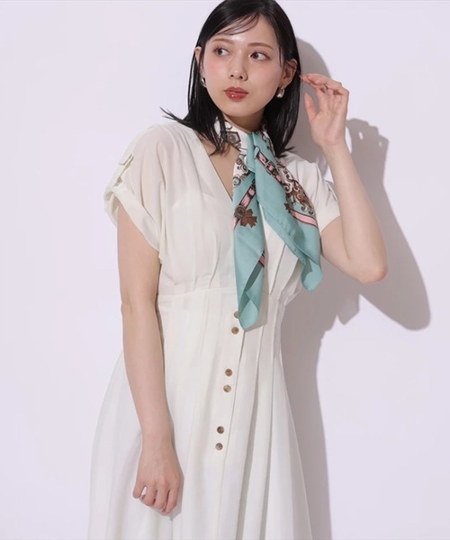 ゆるタックリネンワンピース（ワンピース）｜Mystrada（マイ