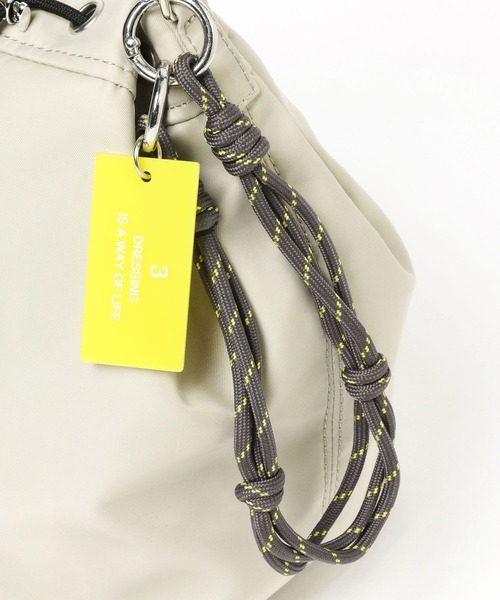 LEPSIM（レプシィム）の「マルチWAYチャーム付きバッグ　494495（ショルダーバッグ・レディース・ライトグレー/ダークブラウン/ブラック/ブラウン/ガンメタ/ブラック系その他・ONE SIZE）」の17枚目の写真
