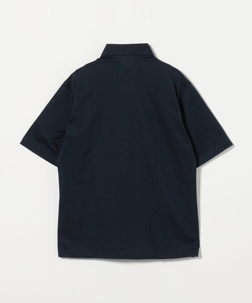 BREATH スウェットポロシャツ　茶色系 ワイドリブ 半袖ニットポロ（153400267Z） | Paul