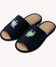 moz（モズ）の「moz さらさらマライ草スリッパ（ルームシューズ/スリッパ）」