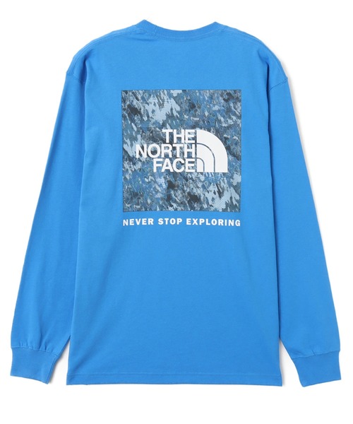 THE NORTH FACE L/S SQUARE Digital Graphic Tee / ザ ノース