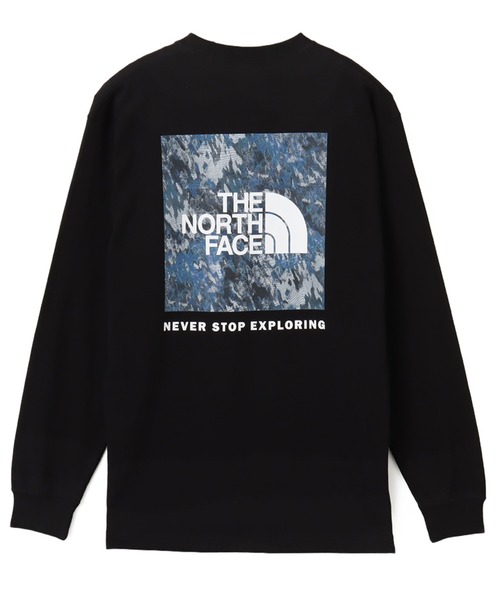 THE NORTH FACE L/S SQUARE Digital Graphic Tee / ザ ノース