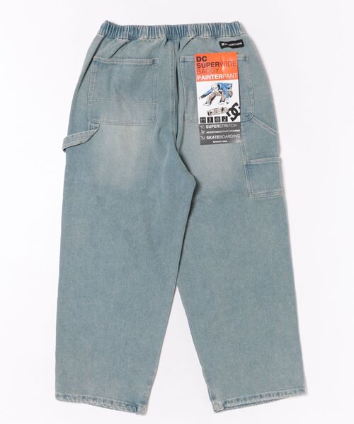 DC（ディーシー）の「DC/ディーシー スーパーワイドデニム/ロンパン DPT254035（デニムパンツ・メンズ・ブラック系その他/ライトインディゴブルー/ダークインディゴブルー・L/M/XL）」の14枚目の写真