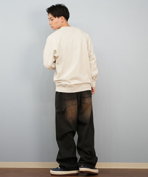 DC（ディーシー）の「DC/ディーシー スーパーワイドデニム/ロンパン DPT254035（デニムパンツ・メンズ・ブラック系その他/ライトインディゴブルー/ダークインディゴブルー・L/M/XL）」の9枚目の写真