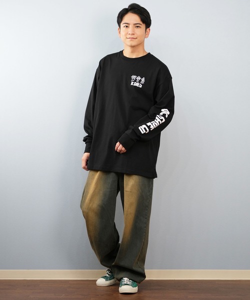DC（ディーシー）の「DC/ディーシー スーパーワイドデニム/ロンパン DPT254035（デニムパンツ・メンズ・ブラック系その他/ライトインディゴブルー/ダークインディゴブルー・L/M/XL）」の18枚目の写真