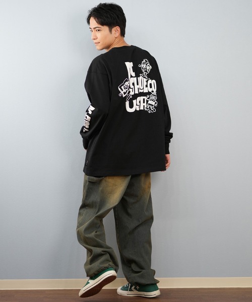 DC（ディーシー）の「DC/ディーシー スーパーワイドデニム/ロンパン DPT254035（デニムパンツ・メンズ・ブラック系その他/ライトインディゴブルー/ダークインディゴブルー・L/M/XL）」の20枚目の写真