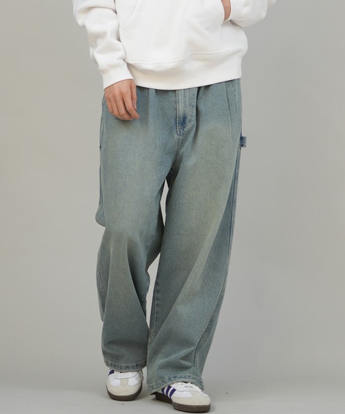 サバジ出品です。 DC/ディーシー スーパーワイドデニム/ロンパン DPT254035