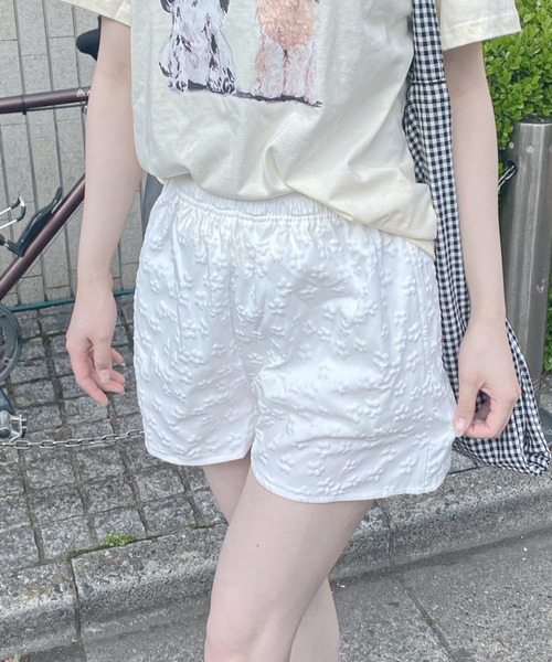 CALLEJERA フラワープリント ポロシャツショートパンツセット 06929417018-p.jpg?ts=