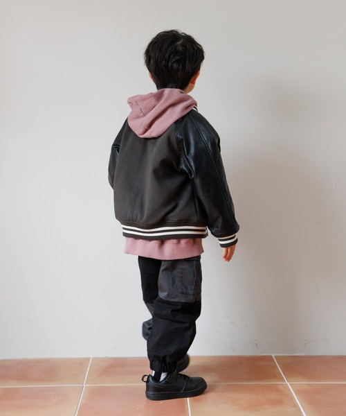 MAKE YOUR DAY（メイクユアデイ）の「ゆるアインシュタイン裏毛フーディ■80～140cm（パーカー・キッズ・イエロー/ワインレッド・140/130/80/110/100/90/120）」の11枚目の写真