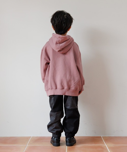 MAKE YOUR DAY（メイクユアデイ）の「ゆるアインシュタイン裏毛フーディ■80～140cm（パーカー・キッズ・イエロー/ワインレッド・140/130/80/110/100/90/120）」の6枚目の写真